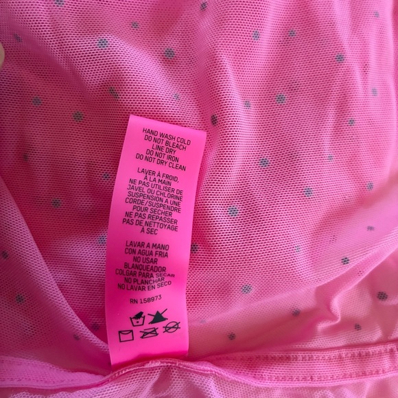 SKIMS Mesh Rhinestone Taffy Swim Cover Up Zip Up hoodie - Picture 15 of 16